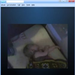 Baby monitor video