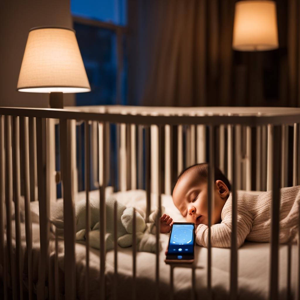 baby-monitor-con-app-per-monitoraggio-del-sonno